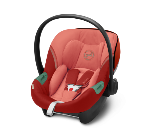 Scoica Auto Cybex Aton S2 I-Size Culoare Hibiscus Red